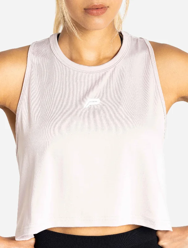 BreathEasy® Crop Vest - Light Grey