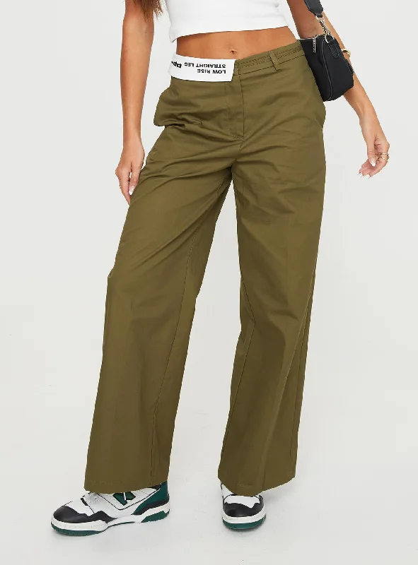 Carazon Pants Green