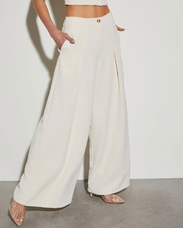 Clarissa High Rise Wide Leg Pants