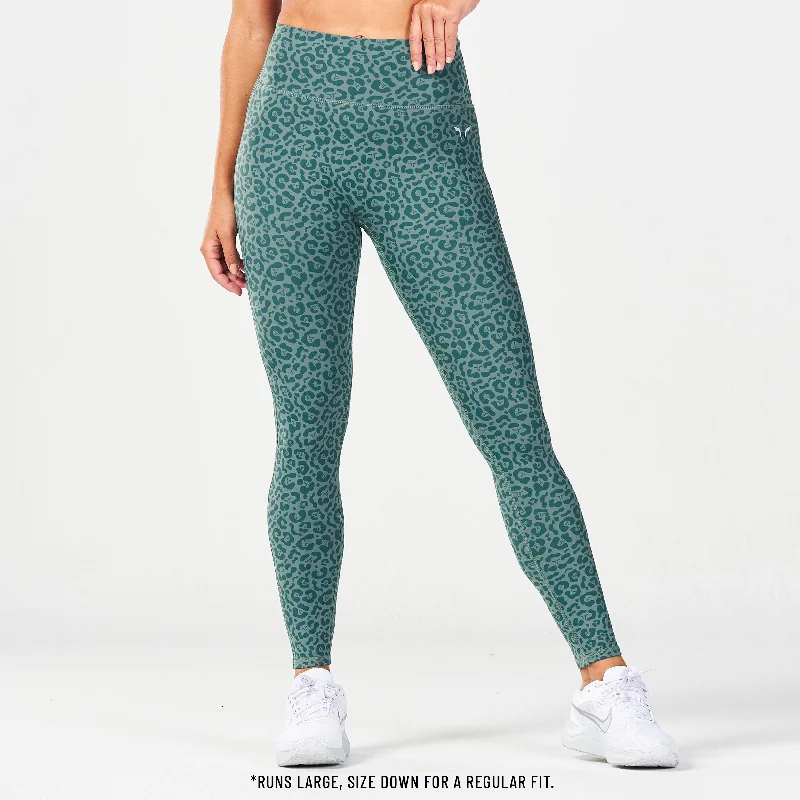 Core Agile ACT Leggings 27"" - Dark Forest Print