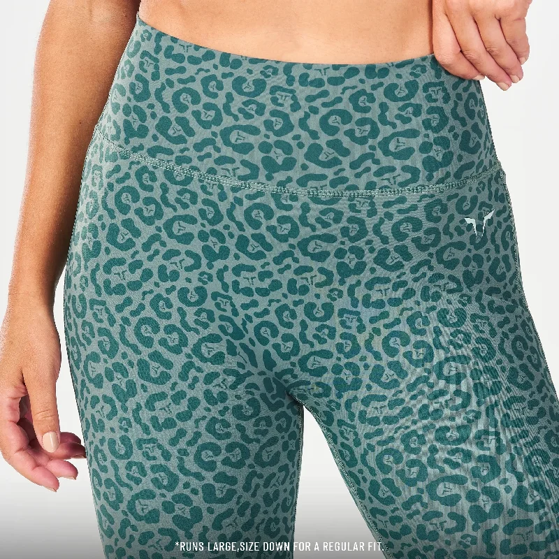 Core Agile ACT Leggings 27"" - Dark Forest Print