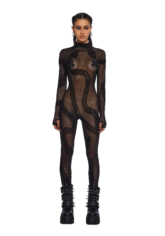 Crash N' Burn Mesh Catsuit