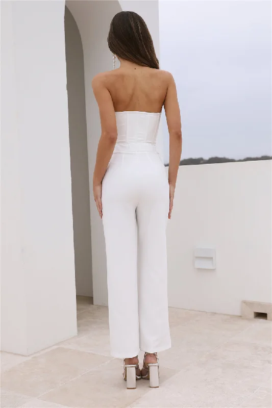 Craving Us Pants White