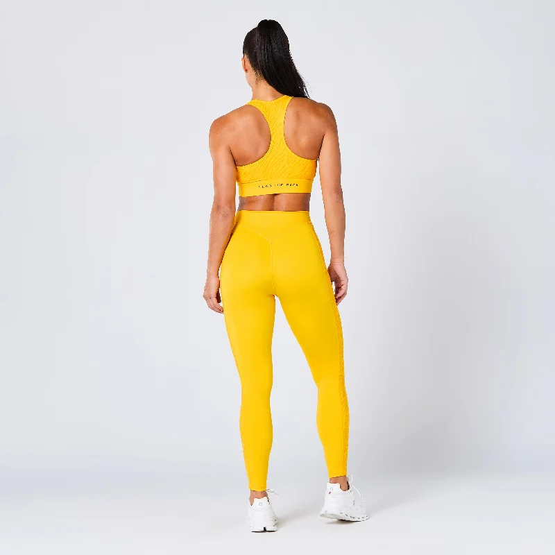 Crossover Leggings 27"" - Spectra Yellow