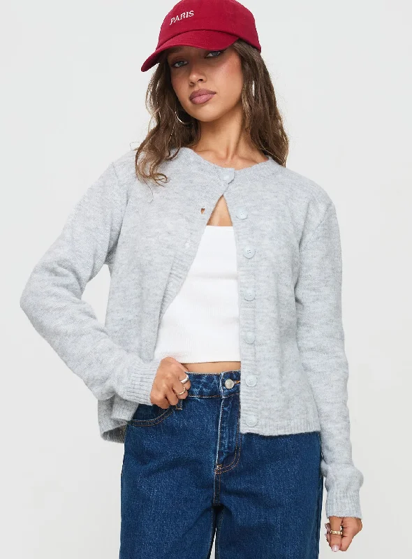 Denmark Cardigan Grey