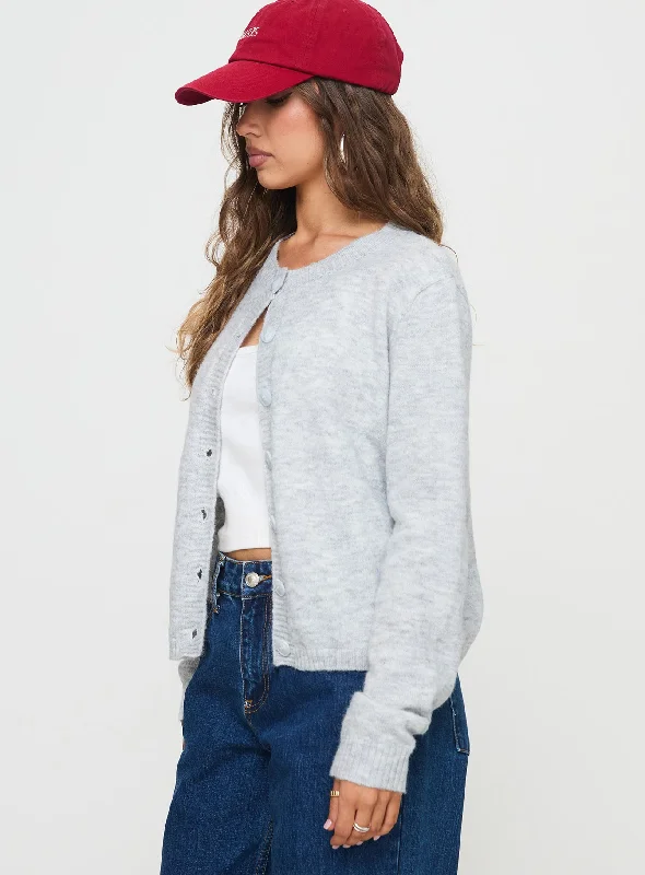 Denmark Cardigan Grey