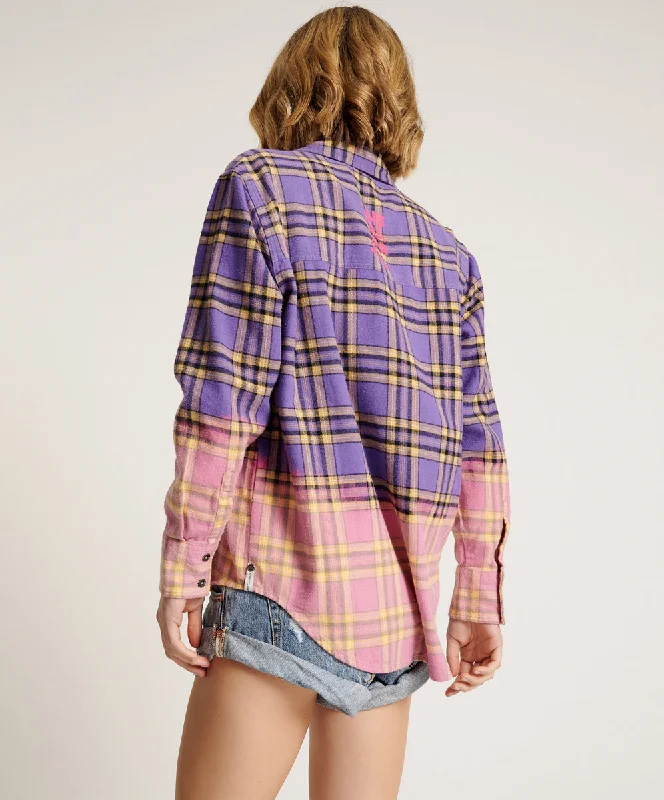 DIP DYE FLANNEL LIBERTY SHIRT