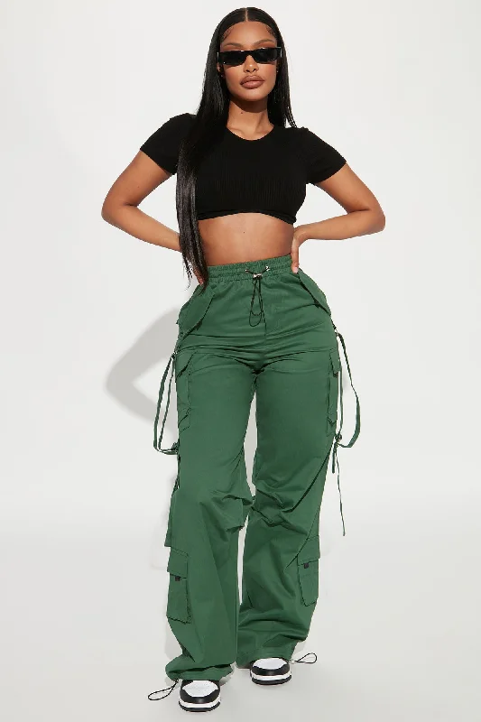 Don't Mess Around Cargo Pant - Green