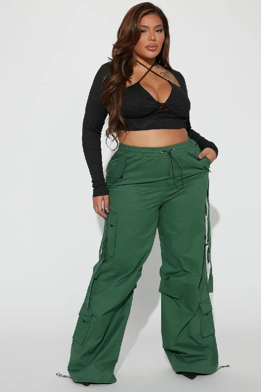 Don't Mess Around Cargo Pant - Green