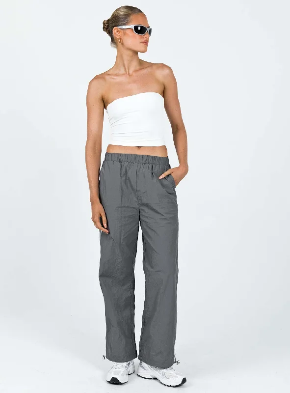 Downtown Parachute Pants Slate