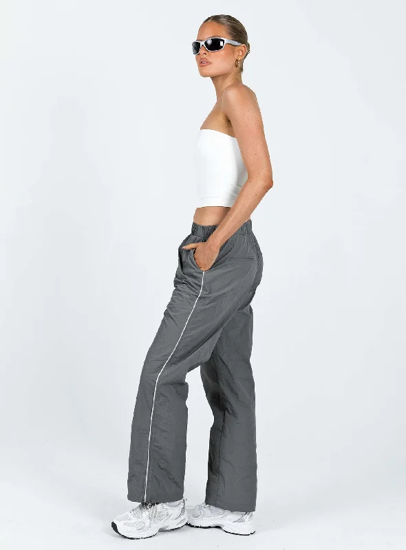 Downtown Parachute Pants Slate