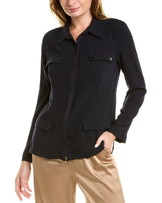 Elie Tahari Utility Shirt Jacket