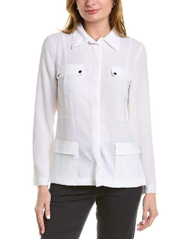 Elie Tahari Utility Shirt Jacket