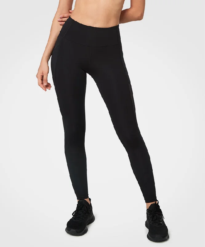 Enfold High Waist Mesh Pockets Running Leggings | Women's High Support Leggings