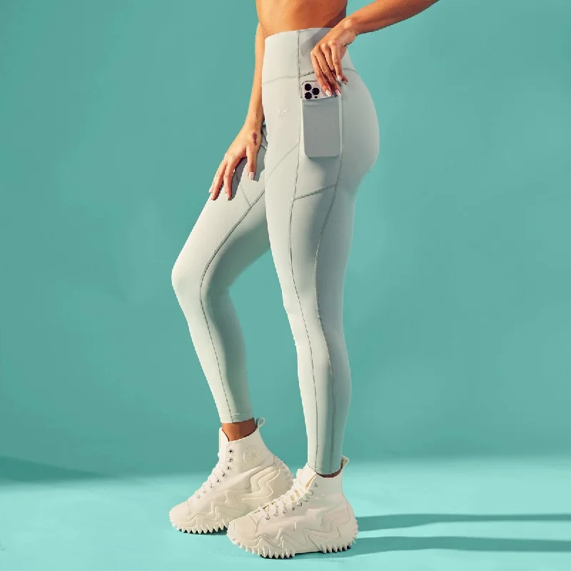 Essential ACT Leggings 27"" - Grey Mist