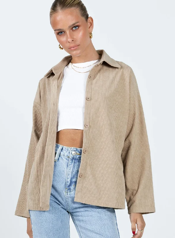 Frannie Corduroy Jacket Cream