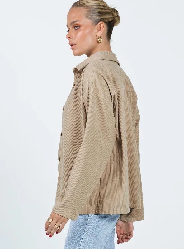 Frannie Corduroy Jacket Cream