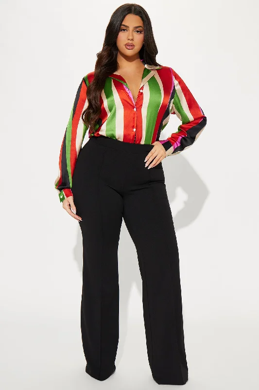 French Quarter Satin Shirt - Multi Color