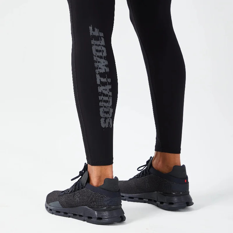 Glitch Leggings 27"" - Black