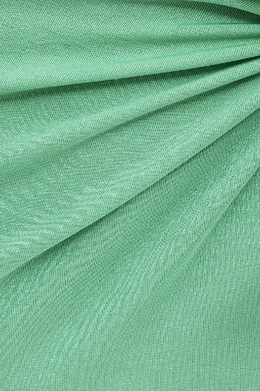 Green Twist Maxi Skirt