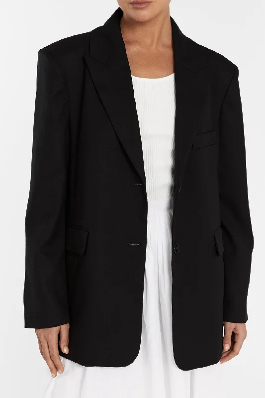 HARLEY BLACK BOYFRIEND BLAZER