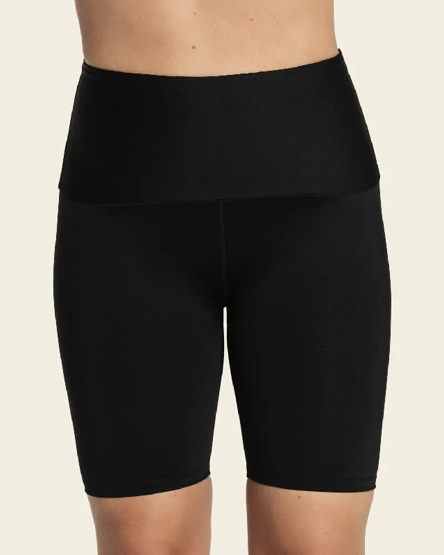 High-Waisted Knee-Length Shaper Bike Short Activelife