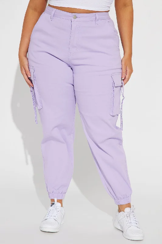 In the Trenches Utility Pant - Lavender