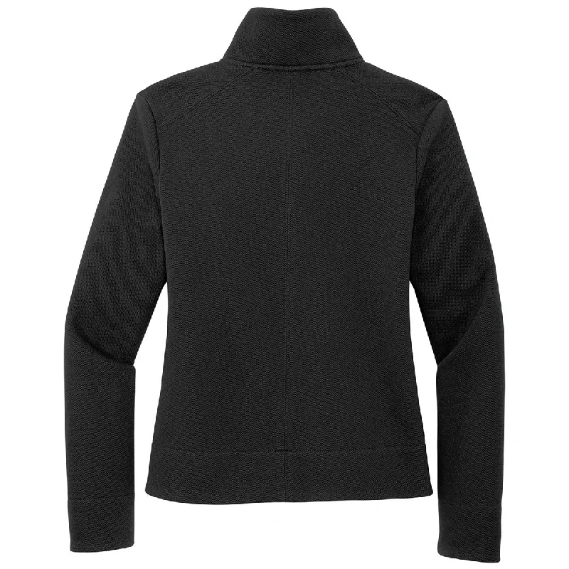 Port Authority Women's Deep Black Network Fleece Jacket