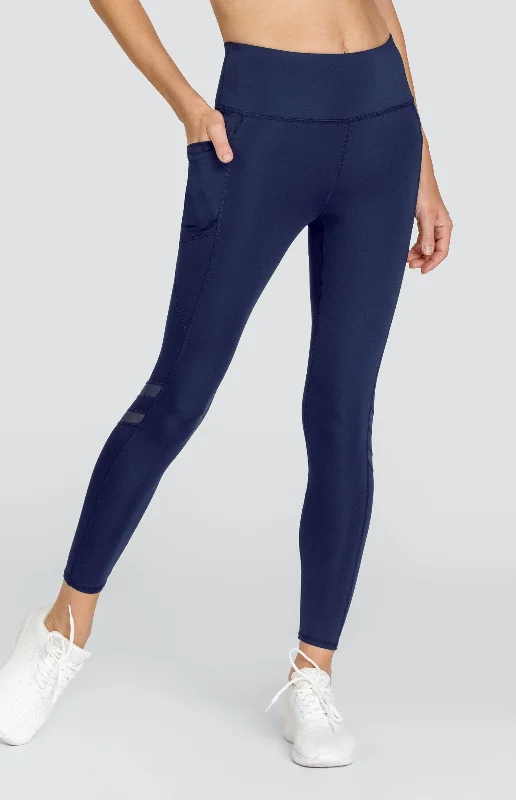 Leon 24"" Leggings - Navy Blue