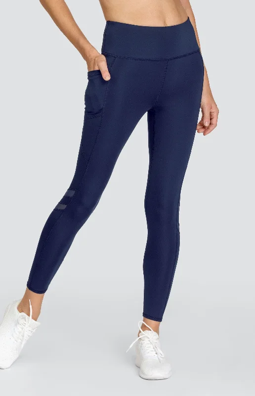 Leon 24"" Leggings - Navy Blue