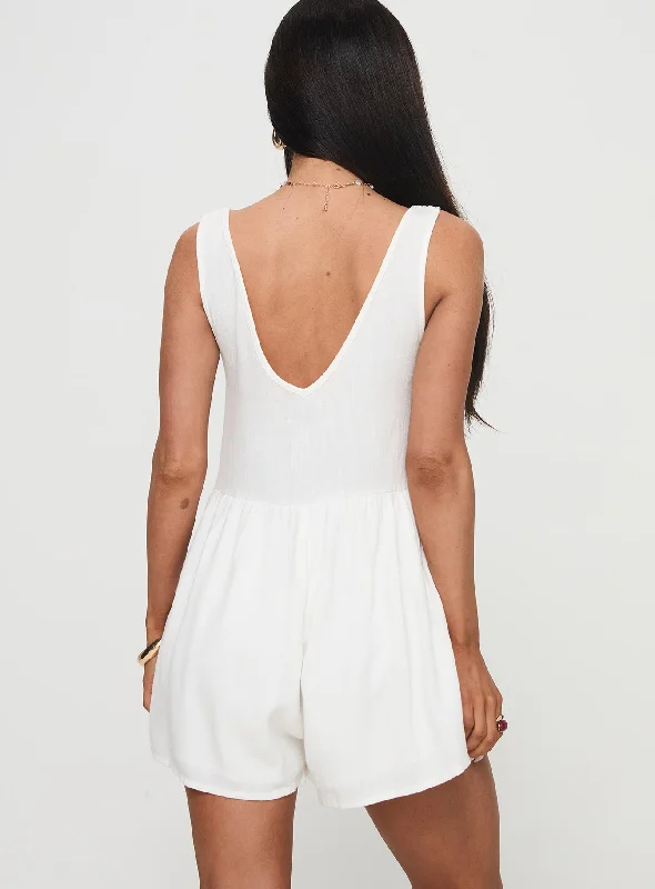 Mackellar Romper White