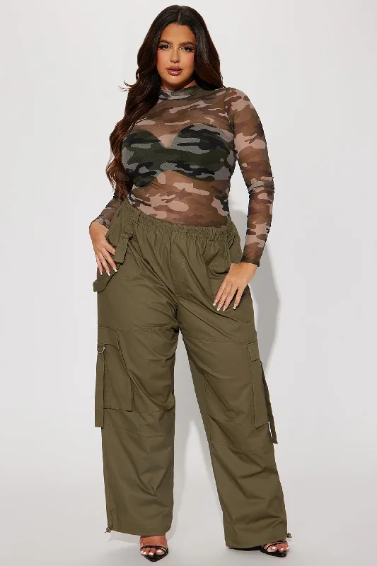 Made For You Oversized Jogger - Olive