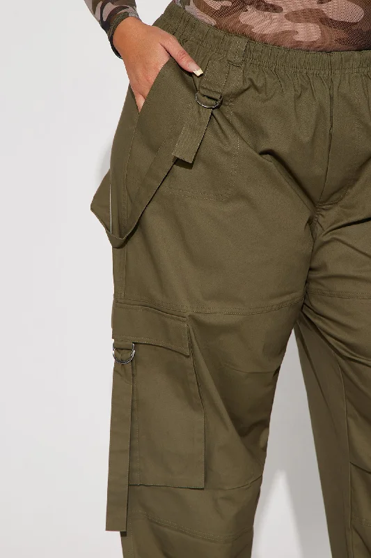 Made For You Oversized Jogger - Olive