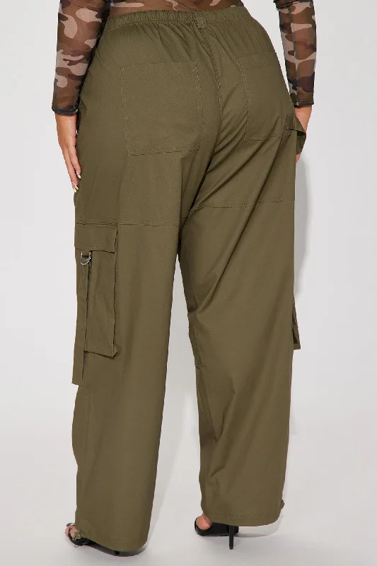 Made For You Oversized Jogger - Olive