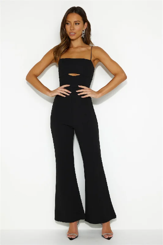 Main Girl's Here Jumpsuit Black