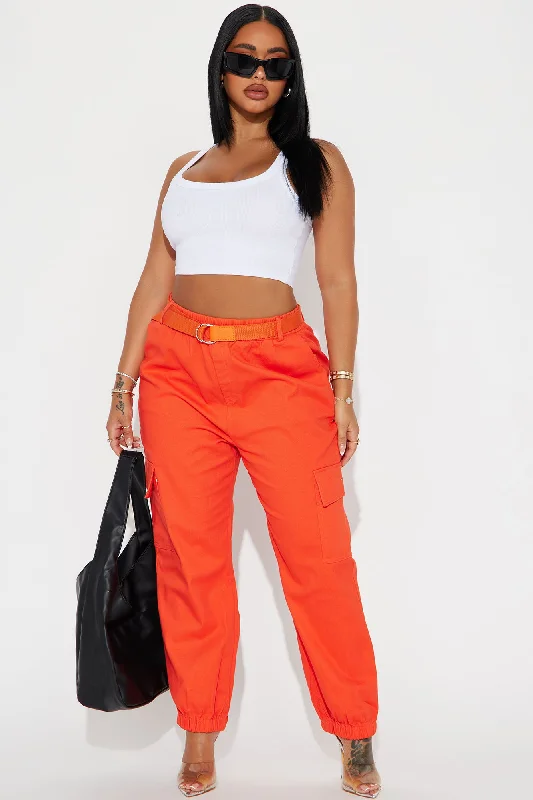 Make It Teamwork Cargo Jogger - Orange