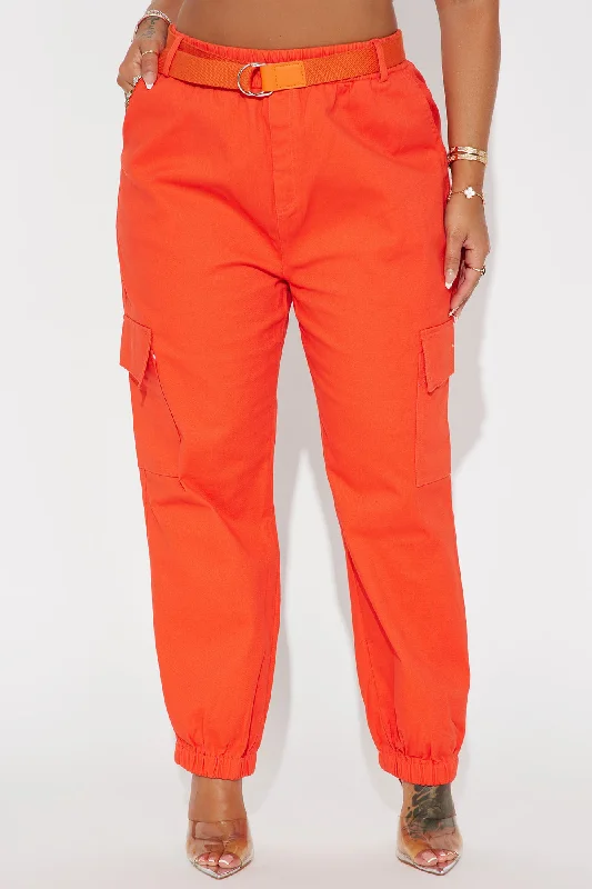 Make It Teamwork Cargo Jogger - Orange