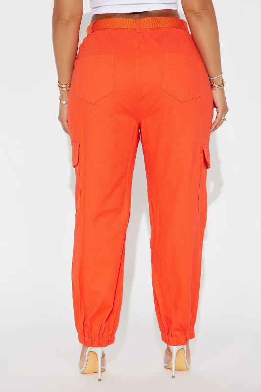 Make It Teamwork Cargo Jogger - Orange