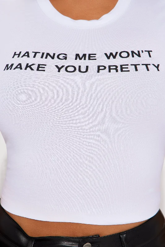 Make You Pretty Tee - White