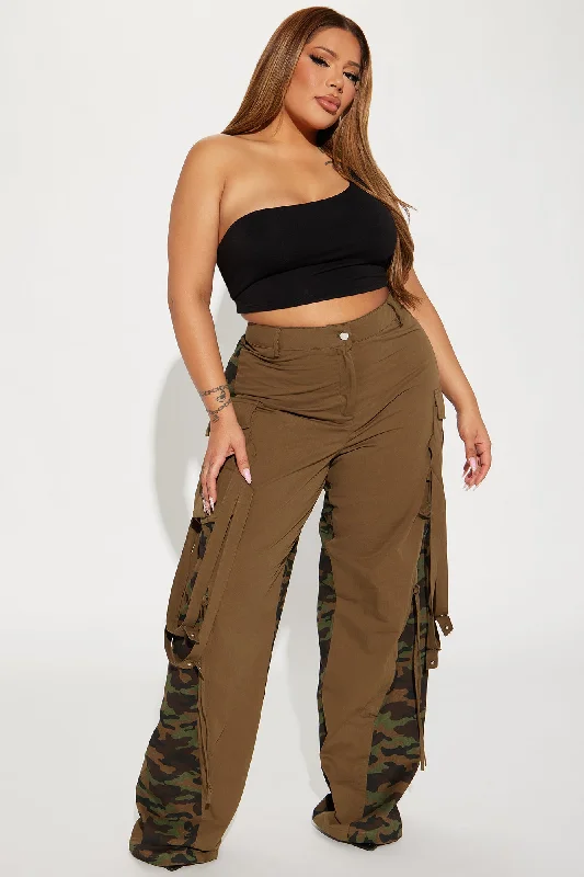 Making My Comeback Cargo Pant - Olive