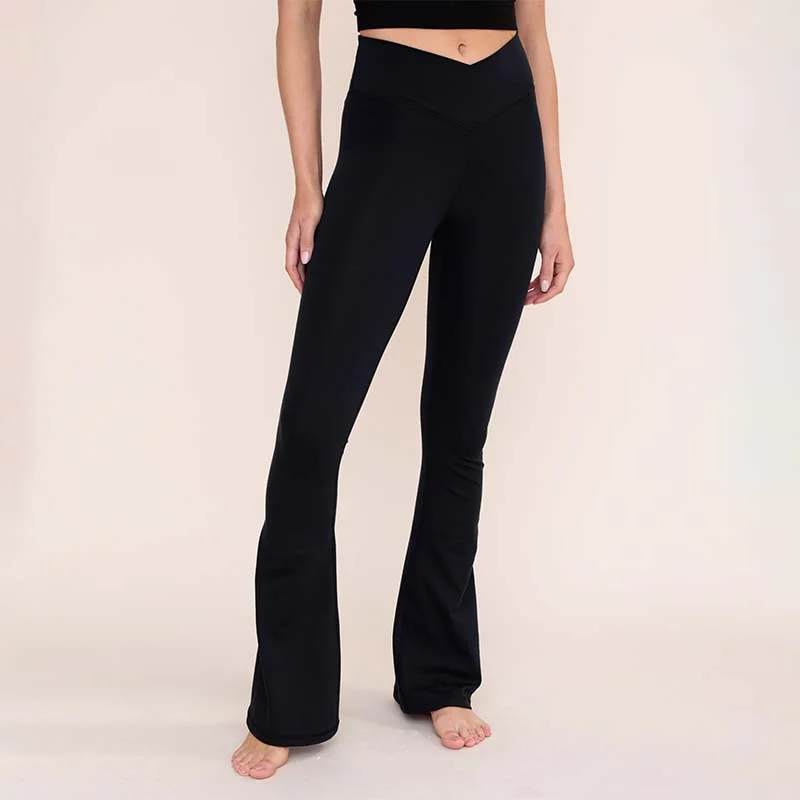 Venice Crossover Waistband Yoga Pants