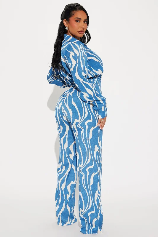 Muriel Jumpsuit - Blue