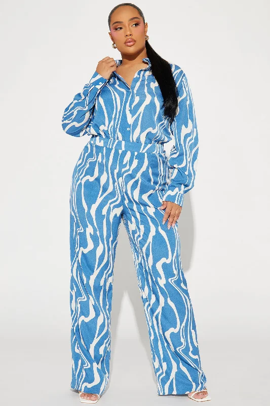 Muriel Jumpsuit - Blue