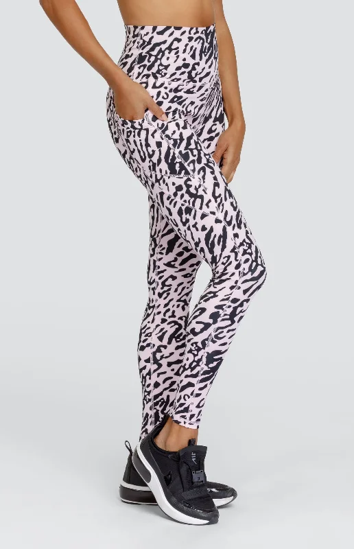 Naty 27"" Leggings - Animal Pink - FINAL SALE