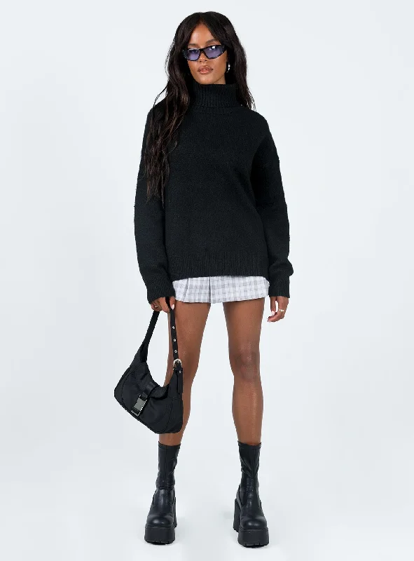 Oswin Turtleneck Sweater Black