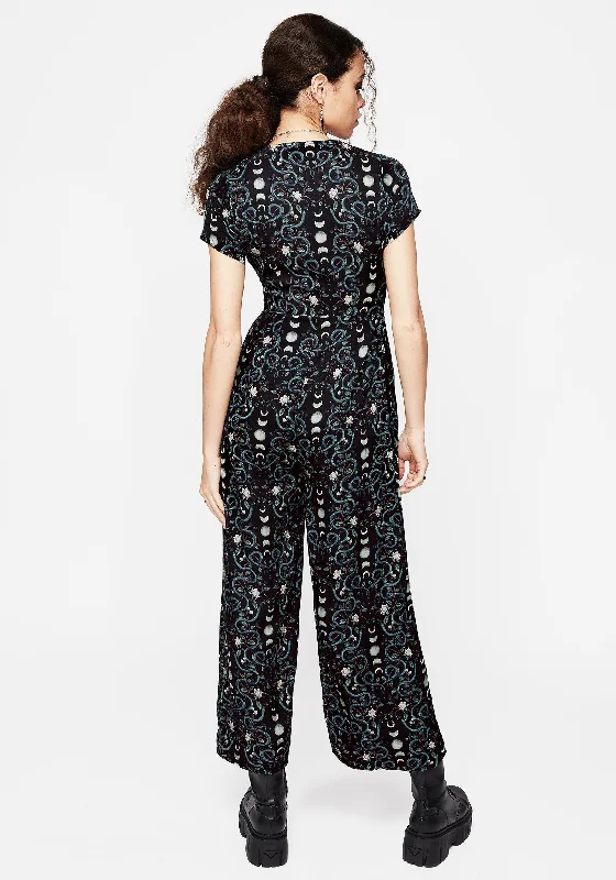 Pythia Button Up Jumpsuit