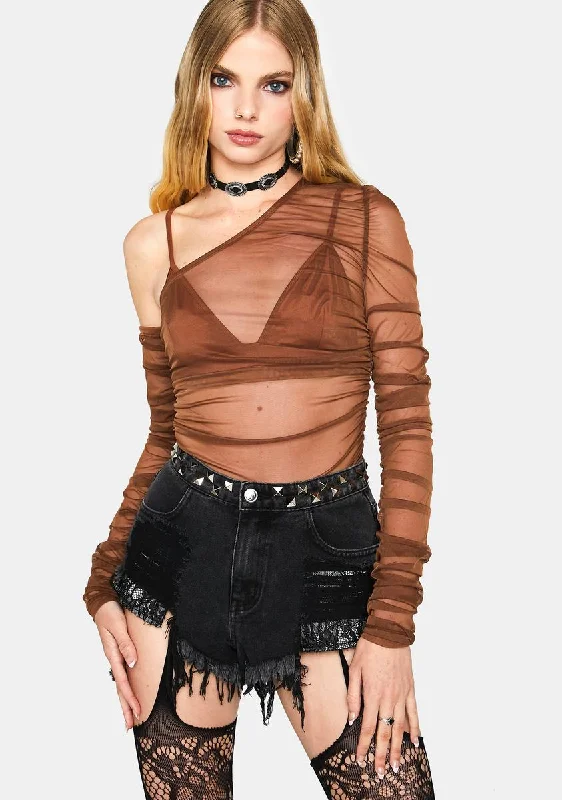 Ready Set Party Sheer Bodysuit