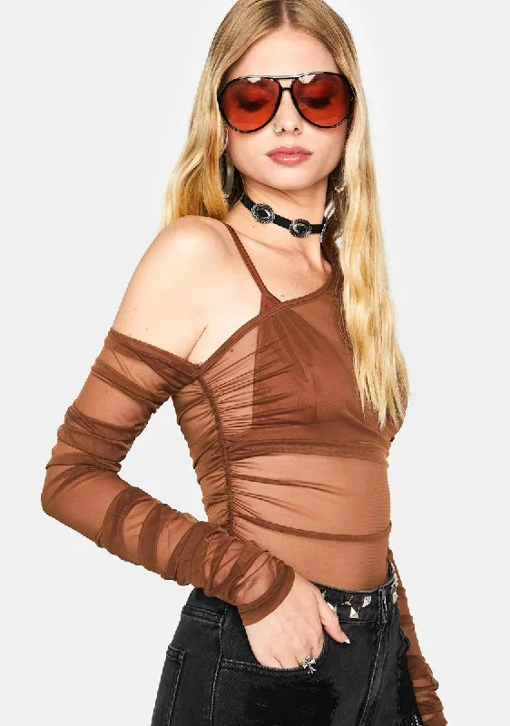 Ready Set Party Sheer Bodysuit