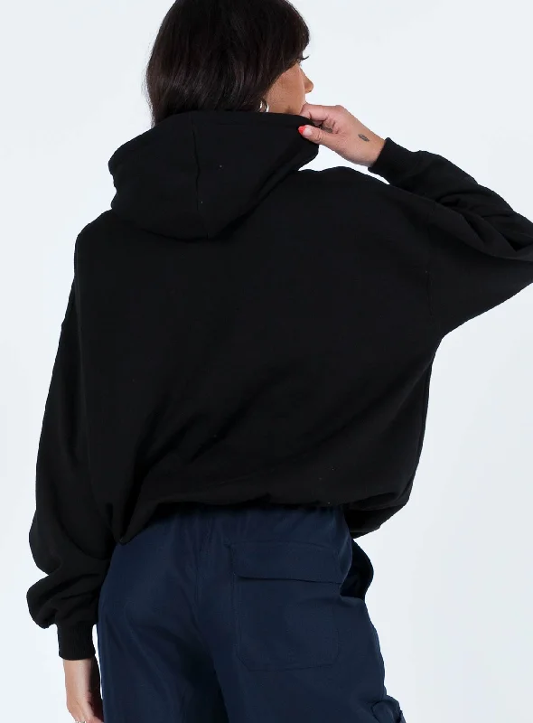 Ritu Oversized Hoodie Black