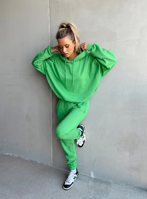 Ritu Oversized Hoodie Bright Green